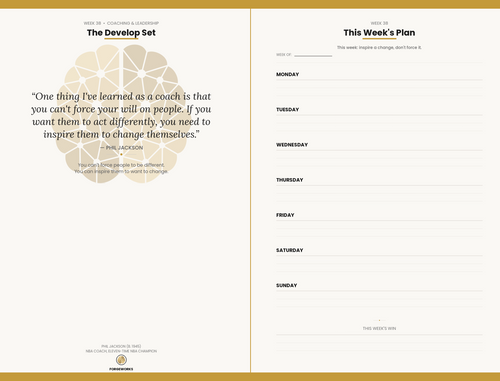 Forgeworks Planner - Coachworks Edition